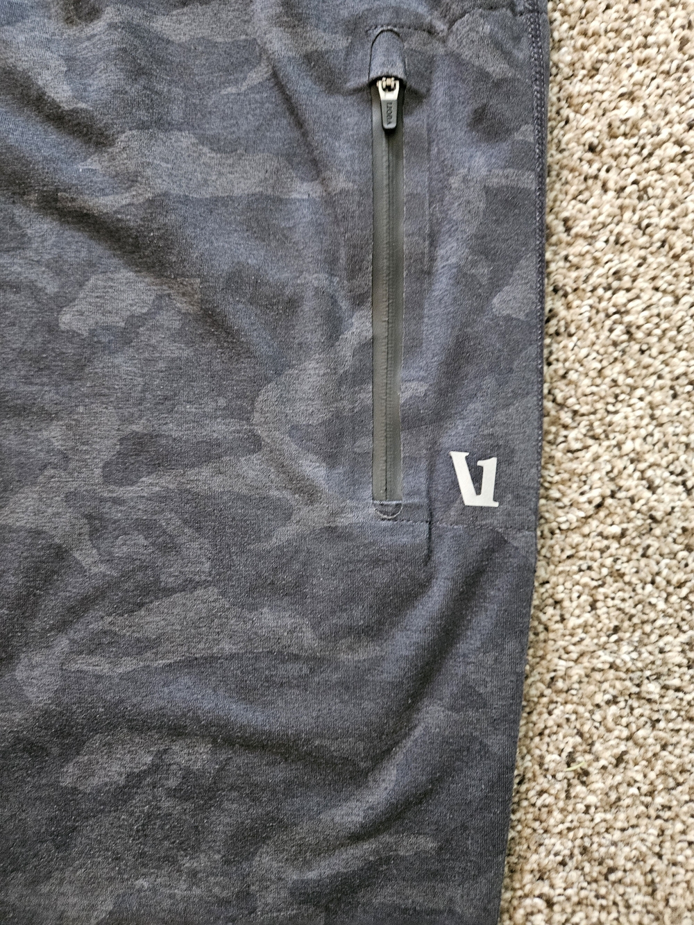 Vuori Charcoal Camo Joggers - Dark Gray - Picture 2 of 4